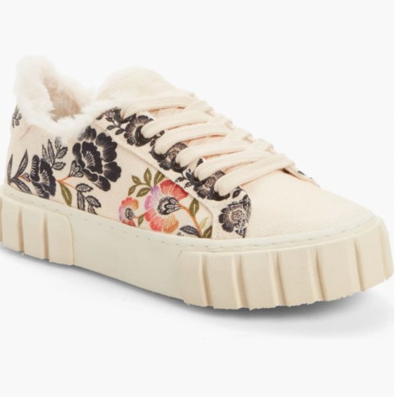 FARM RIO Made In Brazil Romantic Garden Platform Sneakers - Picture 1 of 4
